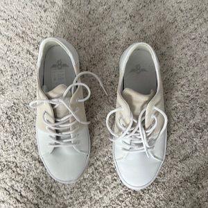 White sneakers